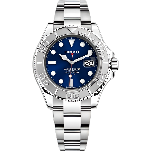 Yachteiko | Silver and Navy Blue