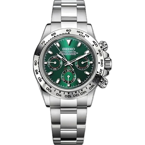 Seitona | Silver and Green