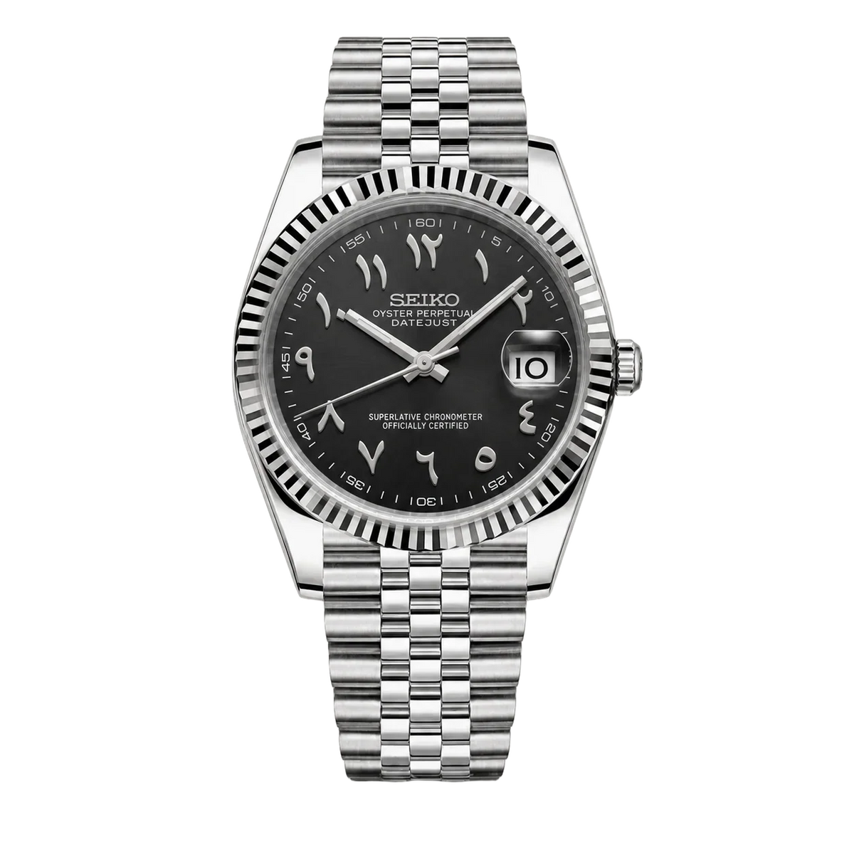 Seikojust | Black Arabic Dial