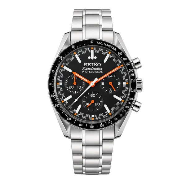 Seikomaster | Black and Orange