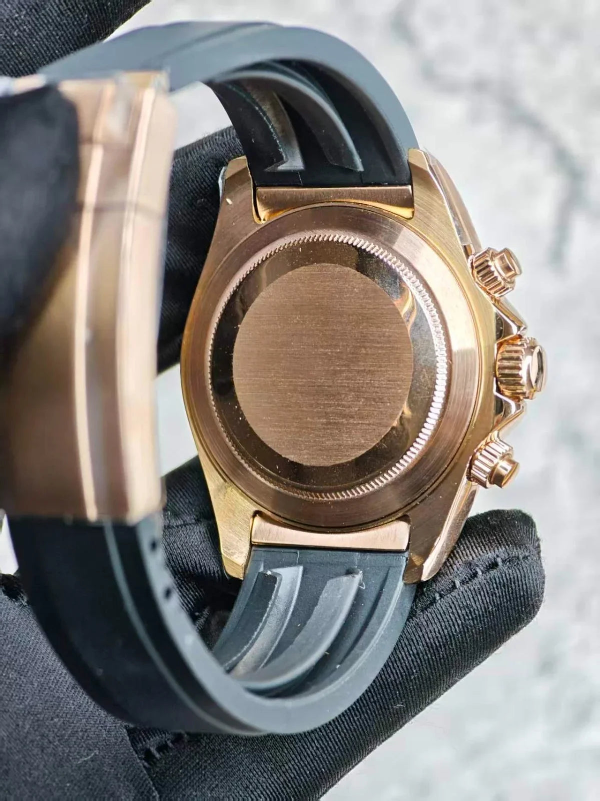 Seitona | Rose Gold OysterFlex