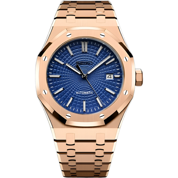 Seikoak | Rose Gold and Navy Blue