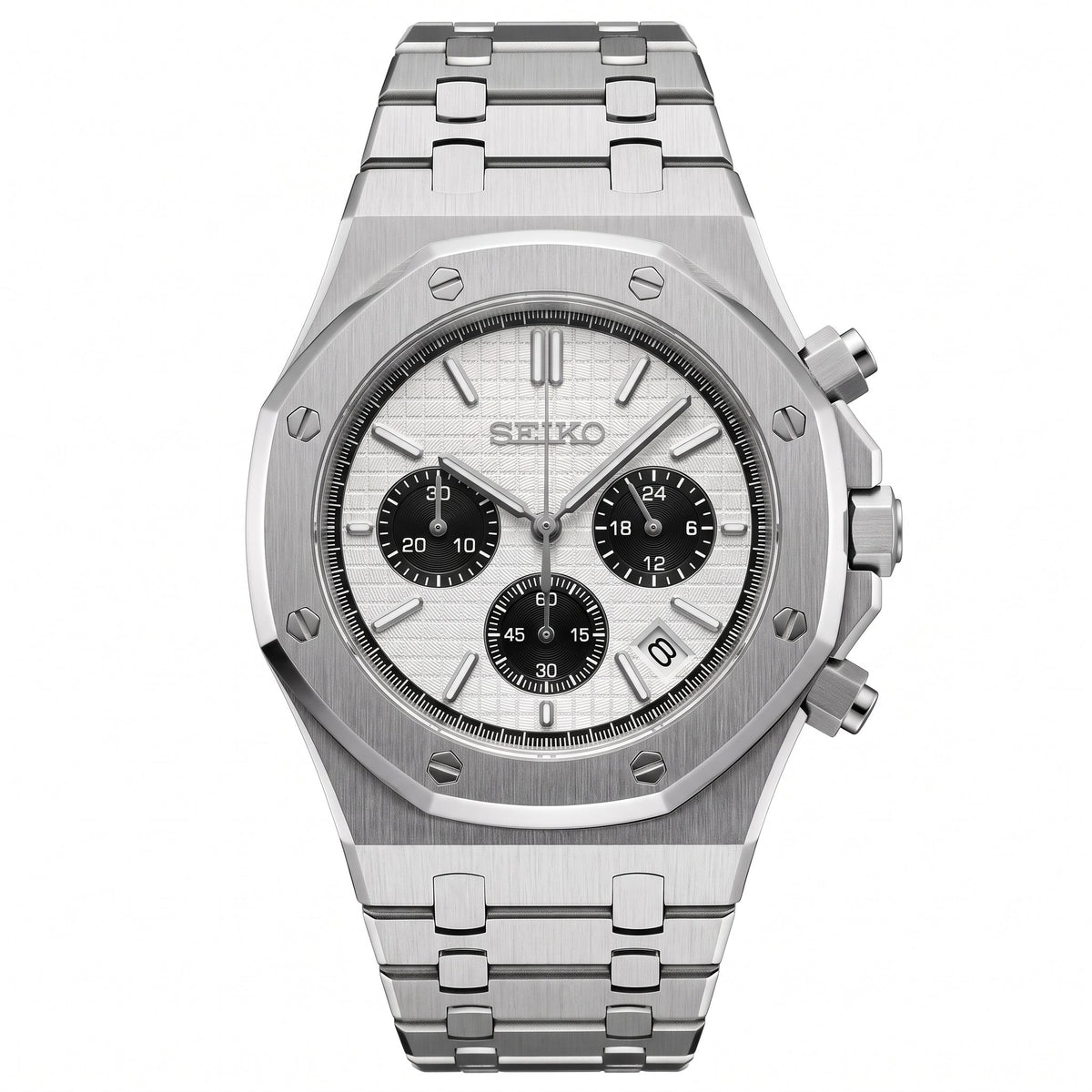 Seikoak | Panda Chronograph