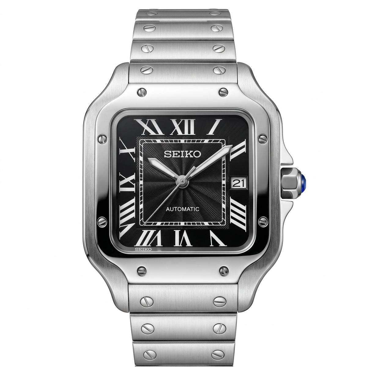 Santeiko | Black Textured Dial