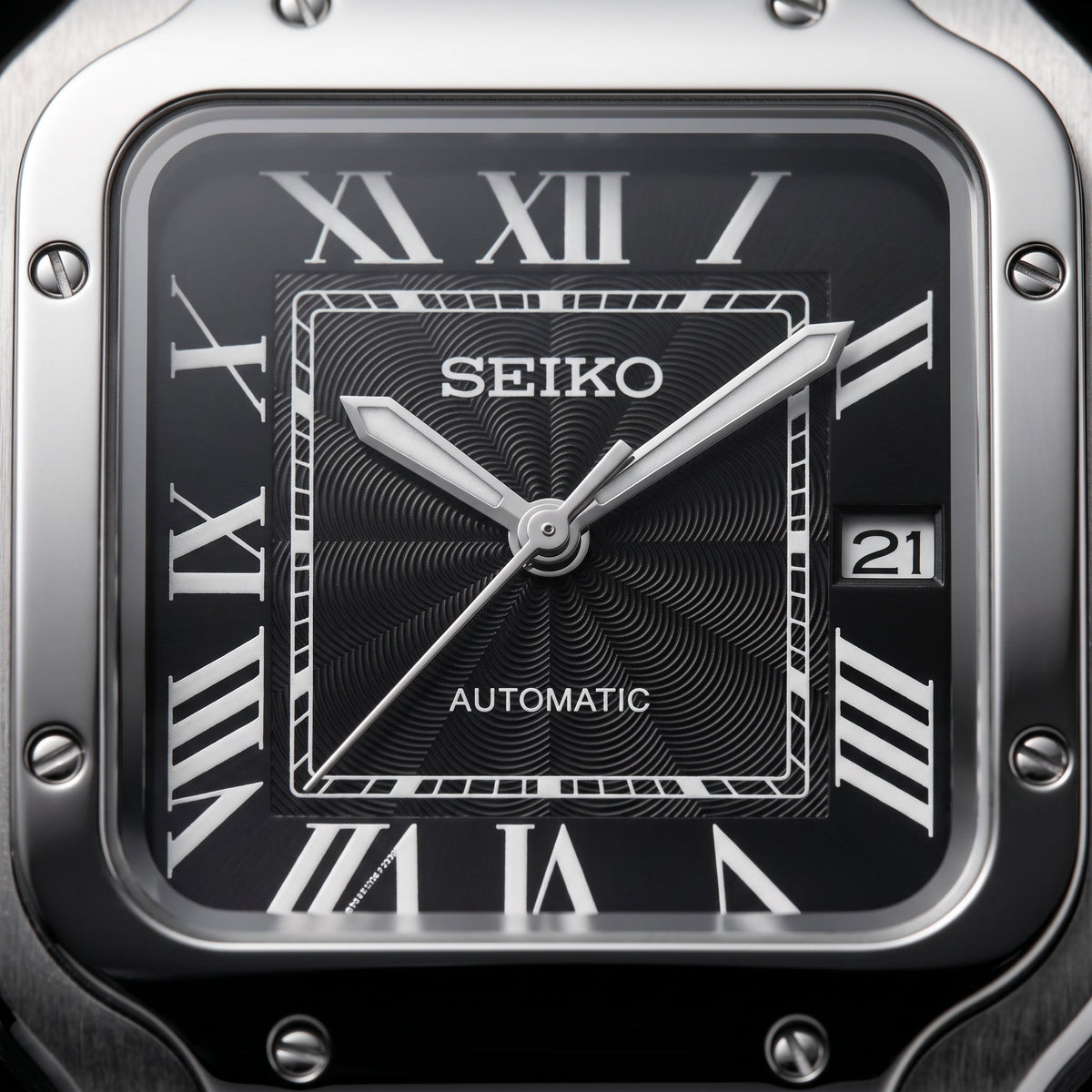 Santeiko | Black Textured Dial