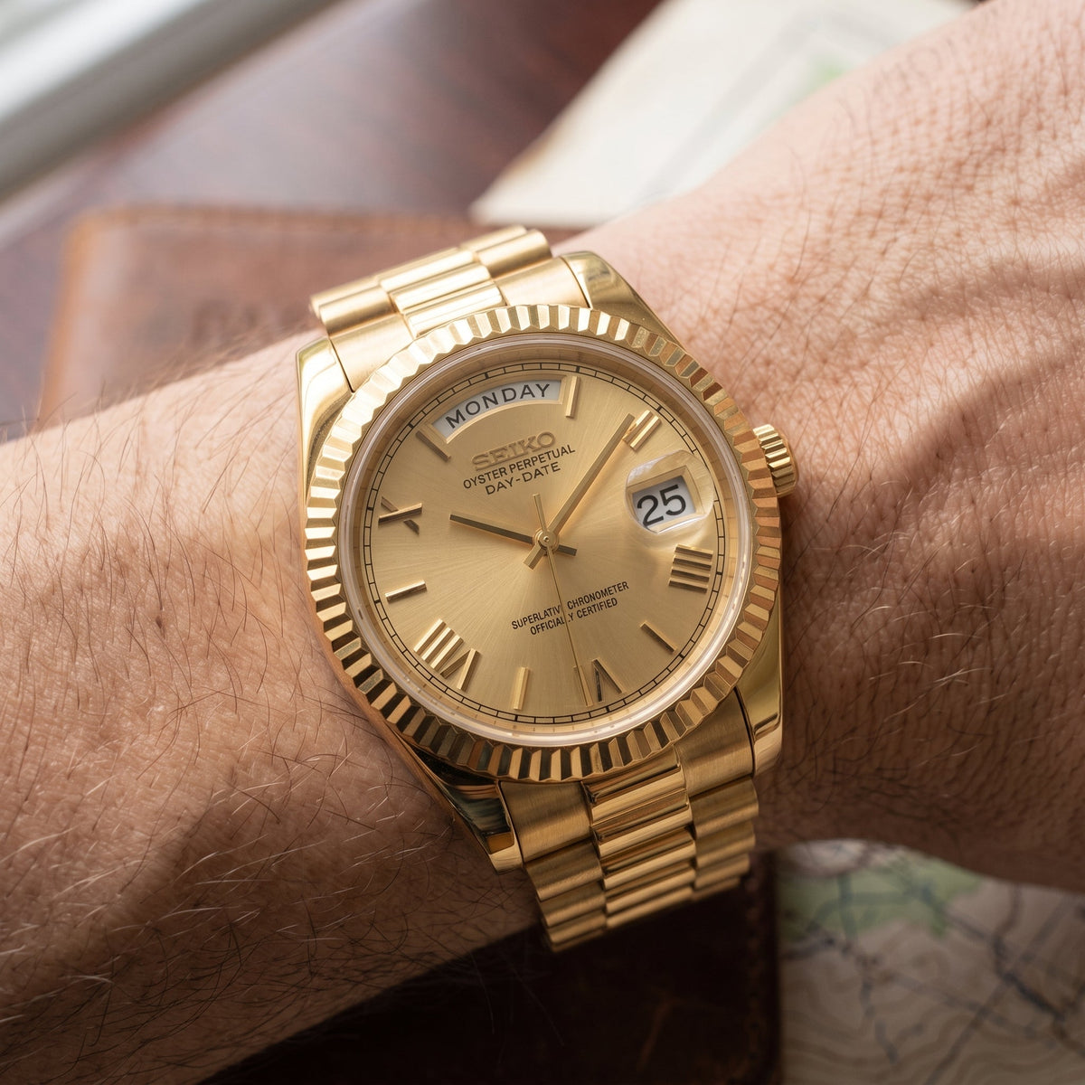 Seikodate | Yellow Gold President