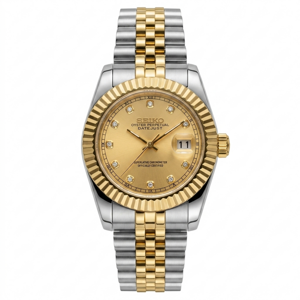 Ladyjust | Two Tones Champagne