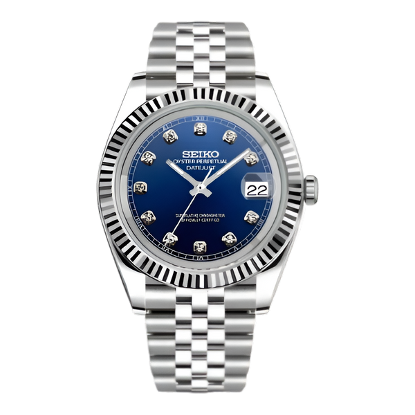 Seikojust | Blue Diamonds Dial