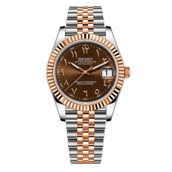 Seikojust | Arabic Chocolate Dial