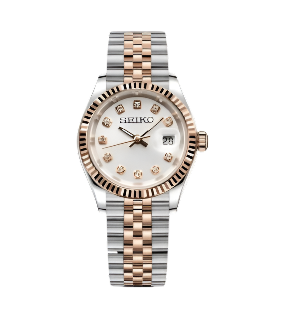 Ladyjust | Twotone White Dial